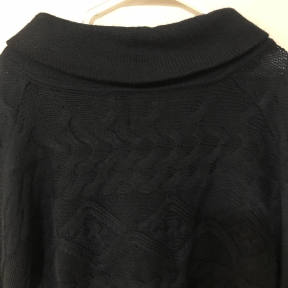 Tape Measure Wool Blend Button Front Cardigan SZ L - Picture 7 of 8